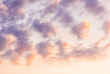 morning colorful clouds abstraction background