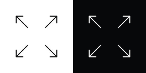 Capacity icons outline drawing. Editable stroke