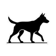 og walking silhouette