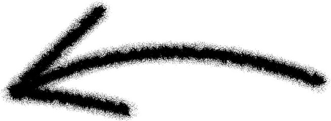 Hand drawn Black marker arrow isolated on transparent background. arrow mark hand drawn. Arrows vector icon Design