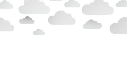 Cloud computing pattern background