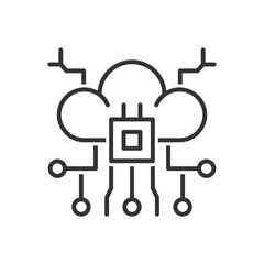 Cloud Computing Icon