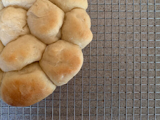NC Parker House Rolls Cooling in Pie Shape, Hero 2025