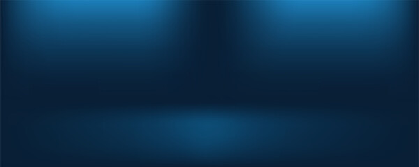 Blue background Vector eps 10 Light down from above Light top Many lights on top Lighting stage, stage