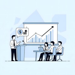 Presentation of Business Growth with Speaker and Audience Analysis