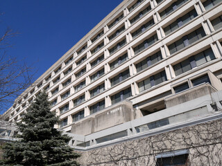 Naklejka premium Ross Humanities Building at York University, Toronto