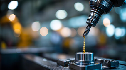 5 axis machining center cutting engine cylinder block solid ball end mill tool hi precision automotive manufacturing multi axis CNC milling industrial production process