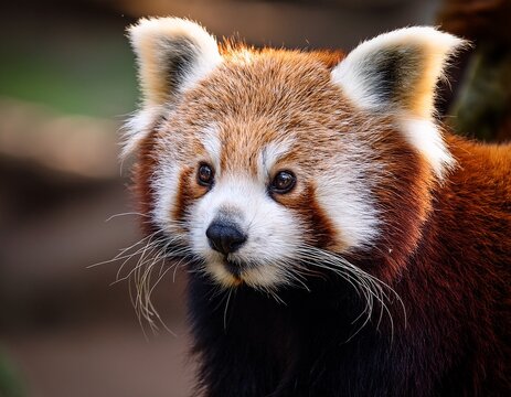 red panda in the zoo - Powered by Adobe