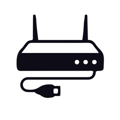 Security Camera Icon black and white vector design 