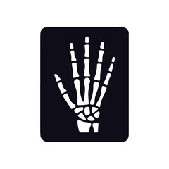 Fototapeta premium medical icon black and white vector design 