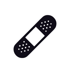 medical icon black and white vector design 