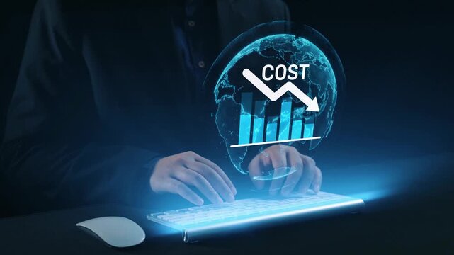 Cost reduction and cost saving through digital transformation, business cost optimization, operational cost reduction, financial savings, and resource efficiency strategies for business success. Elide