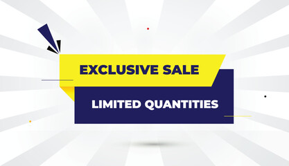 exclusive editable eps format vector art illustration template design web banner abstract shapes yellow deep blue gradient bold font white gray gradient sun shine business background 4k sale limited