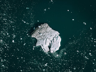 lonely glacier island