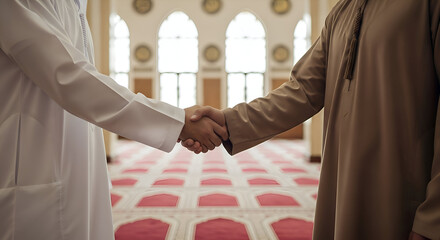 man praying at the church