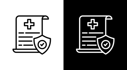Contract With Icon Set Design