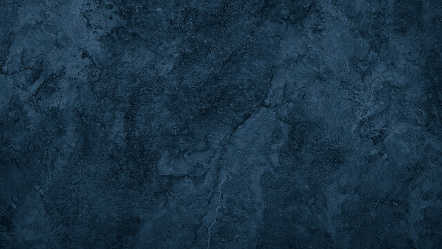 Abstract background with blue wall texture for web banner template or wallpaper design.