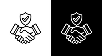 Trust With Icon Set Design