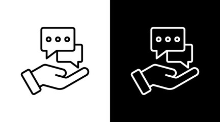 Advice With Icon Set Design