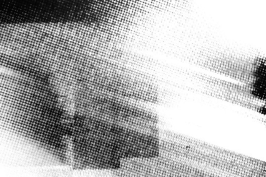 Grunge halftone dots background with old worn frame design. Retro dotted background with grunge texture and halftone effect. Classic halftone design with grunge dotted texture background