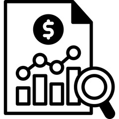 Financial Analyst mixed icon