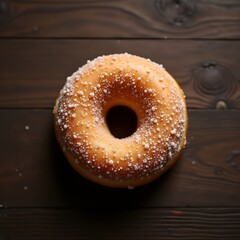 bagel with sesame seeds