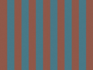 Obraz premium Vertical stripe pattern with retro colors of brown and turquoise.