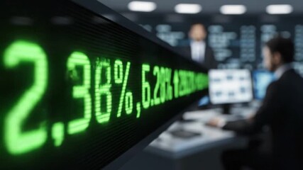 Stock market analysis financial trading room ai generated data insights digital environment data visualization concept - Powered by Adobe