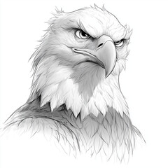 bald eagle head