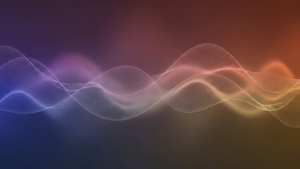 Dynamic abstract waves flow with vibrant colors, perfect for modern technology designs