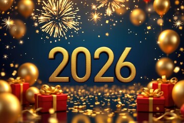 New year 2026 celebration
