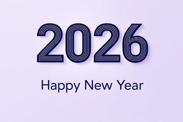 New year 2026 greeting