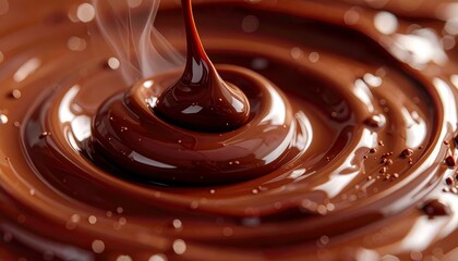 Decadent Chocolate Delight - A Swirl of Richness and Indulgence.