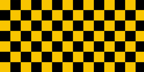 Warning yellow black diagonal stripes line.