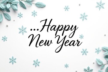 New years greeting card