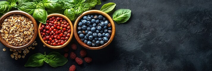 Various healthy ingredients