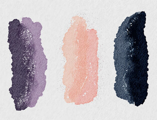 Abstract minimalist watercolor alcohol ink texture for background, logo, and invitation.