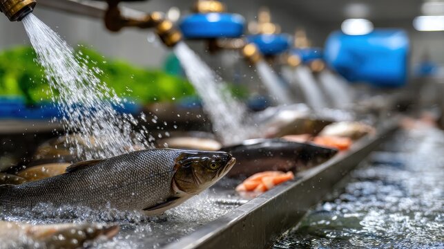 Aquaculture facility event fresh fish processing and seafood sustainability insights