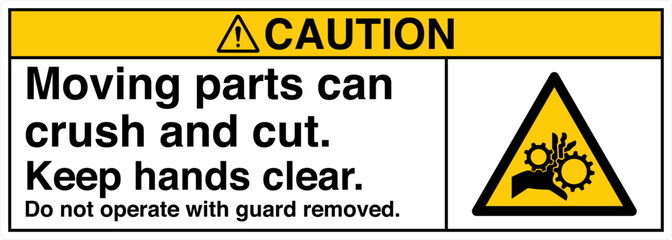 Safety Sign Signage CAUTION M...