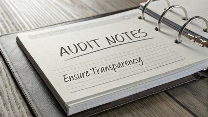 Audit Notes for Ensuring Transparency and Integrity in Financial Practices