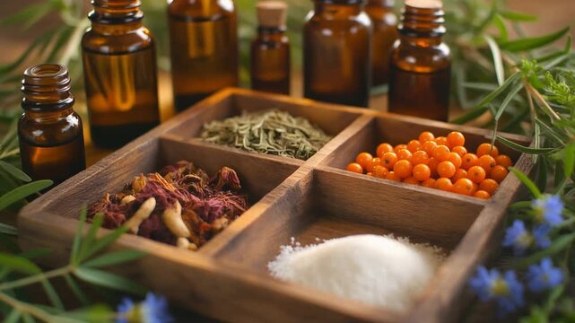Natural Herbal Remedies and Essential Oils for Wellness and Health