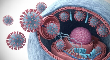 Coronavirus structure virus cell human virus cell microscopic view covid 19 structure viral structure virus particles microbiology science medical virus infection science research