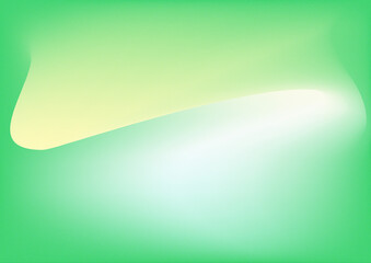 Smooth Green and Yellow Abstract Gradient Background with Organic Flow