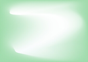 Abstract Light Green and White Gradient Background with Soft Curved Shapes