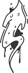 Street Graffiti Art Doodle Element