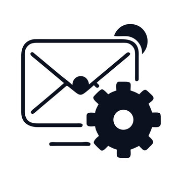 Email settings icon customize your inbox with gear icon for personalized email management and notification preferences