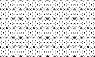 アンティーク調クラシックな花柄フレームのパターン背景壁紙