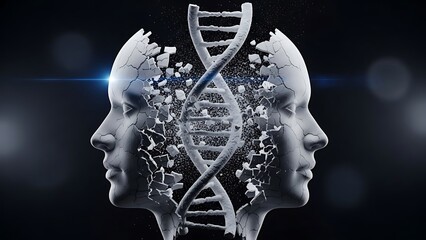 Genetic Blueprint of the Human Mind: DNA and Fragmentation