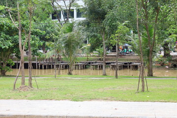 Fototapeta premium siem reap city cambodia downtown daytime