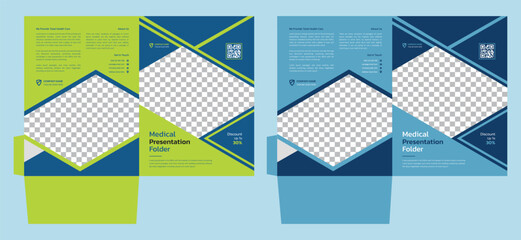  Clean stylish elegant editable creative modern corporate company business medical hospital health dental dentist dental care services marketing agency presentation file folder cover template design.